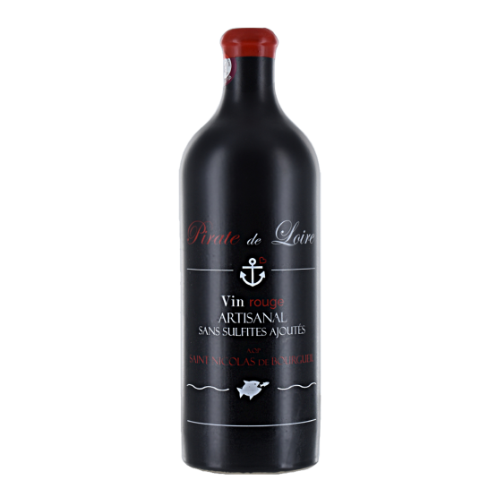 Pirate De Loire 2023 Rouge Sans Sulfites Ajoutés Chez Plaisirs du vin Agen