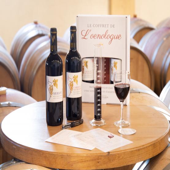 Coffret de l'Œnologue 2019 Chez Plaisirs du vin Agen