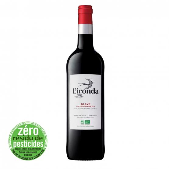 L'Ironda 2020 Rouge Bio Chez Plaisirs du vin Agen