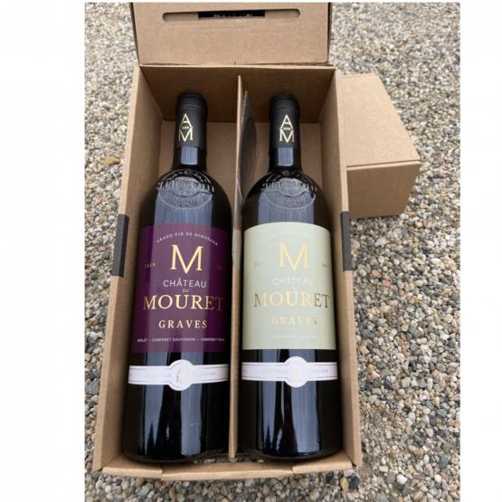 Coffret des Graves 2 bouteilles Chez Plaisirs du vin Agen