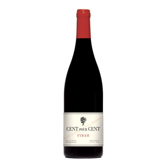 Cent pour Cent Syrah 2023 Rouge Chez Plaisirs du vin Agen