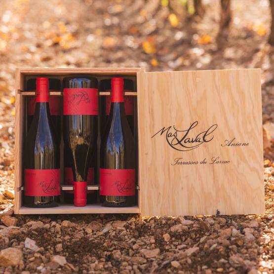 Cuvée Léna 2023 Coffret bois 6 bouteilles Chez Plaisirs du vin Agen