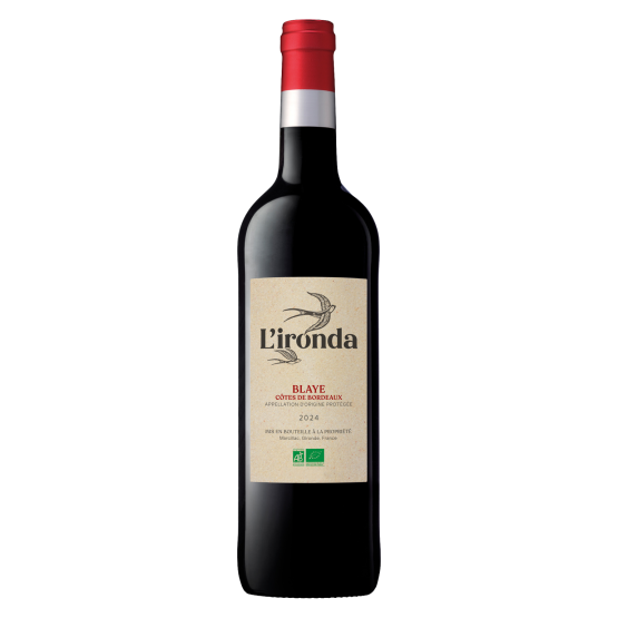 L'Ironda 2024 Rouge Bio Chez Plaisirs du vin Agen