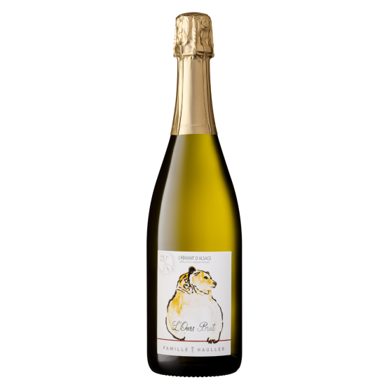 L'Ours Brut Crémant d'Alsace Chez Plaisirs du vin Agen